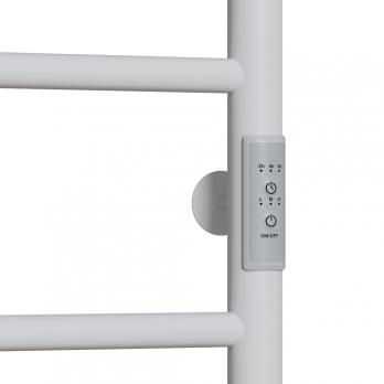 Полотенцесушитель MIXLINE VEGA  60х50 (таймер, 201 Вт, 4 перекладины) электрический БЕЛЫЙ