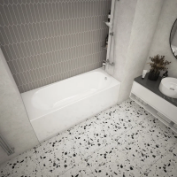 Ванна акриловая  1,5*0,7 "Storm"  (каркас+экран) (Метакам_V.One)