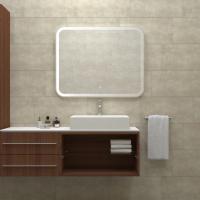 Зеркало MIXLINE "Стив Нео-S" 1000*800 (ШВ) сенсорный выкл, светодиодная бегущая подсветка