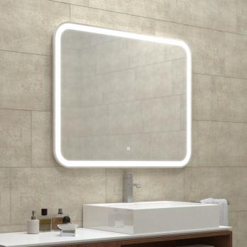 Зеркало MIXLINE "Стив Нео-S" 1000*800 (ШВ) сенсорный выкл, светодиодная бегущая подсветка