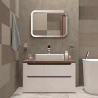 Зеркало MIXLINE "Стив Нео-S" 800*600 (ШВ) сенсорный выкл, светодиодная бегущая подсветка