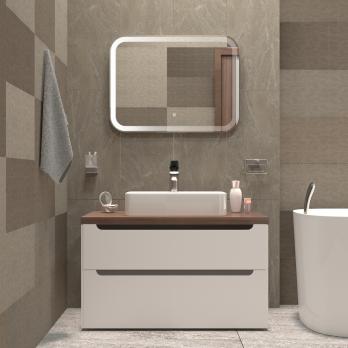 Зеркало MIXLINE "Стив Нео-S" 800*600 (ШВ) сенсорный выкл, светодиодная бегущая подсветка