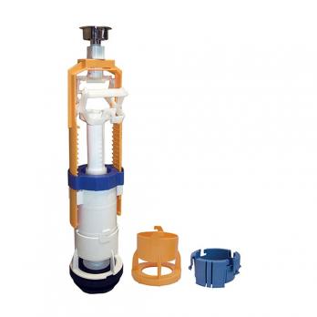 Арматура к смыв. бачку Кноп. FAST S/S+Uni Bottom хр. 1/2 ниж/подв.латунь 122541OLI (Португалия)