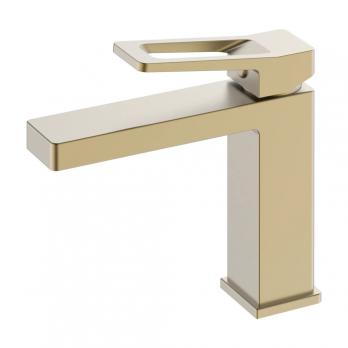 Смеситель для раковины 30к HB10732-5 HAIBA б/отв п/гайку МАТОВОЕ ЗОЛОТО