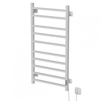 Полотенцесушитель MIXLINE FORTUNE 100х50 (таймер, 555 Вт, 10 перекладин) электрический БЕЛЫЙ