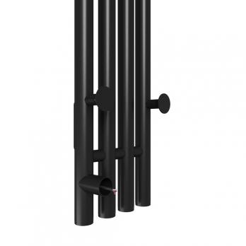 Полотенцесушитель MIXLINE MOON BLACK 120/15 (таймер,206 Вт) электрический ЧЕРНЫЙ