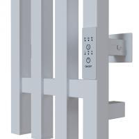 Полотенцесушитель MIXLINE MOON QUADRO WHITE 120/15 (таймер,206 Вт) электрический БЕЛЫЙ