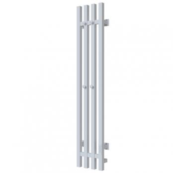 Полотенцесушитель MIXLINE MOON QUADRO WHITE 120/15 (таймер,206 Вт) электрический БЕЛЫЙ