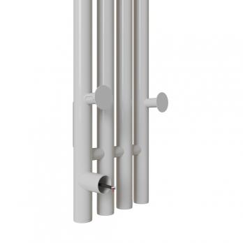 Полотенцесушитель MIXLINE MOON WHITE 120/15 (таймер,206 Вт) электрический БЕЛЫЙ