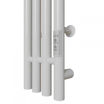 Полотенцесушитель MIXLINE MOON WHITE 120/15 (таймер,206 Вт) электрический БЕЛЫЙ