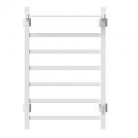 Полотенцесушитель MIXLINE TRIUMPH  80х50 (таймер, 558Вт, 6 перекладин + ПОЛКА) электрический БЕЛЫЙ