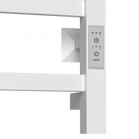 Полотенцесушитель MIXLINE TRIUMPH  80х50 (таймер, 558Вт, 6 перекладин + ПОЛКА) электрический БЕЛЫЙ