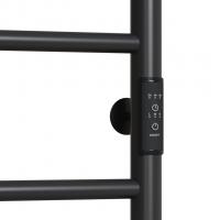 Полотенцесушитель MIXLINE VEGA  60х50 (таймер, 201 Вт, 4 перекладины) электрический ЧЕРНЫЙ