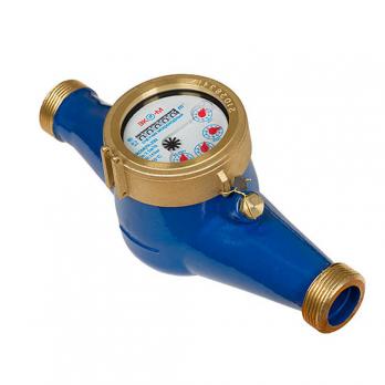 Счетчик для воды СХВ-25М мокроходный С ГЛИЦЕРИНОМ (монтаж. длина 260мм, с монт.комп.) ЭКОМЕРА