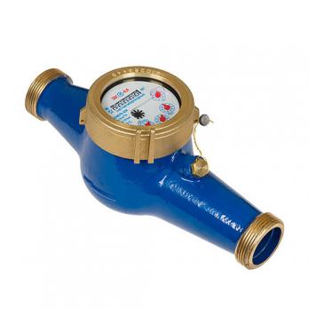 Счетчик для воды СХВ-32М мокроходный С ГЛИЦЕРИНОМ (монтаж. длина 260мм, с монт.комп.) ЭКОМЕРА