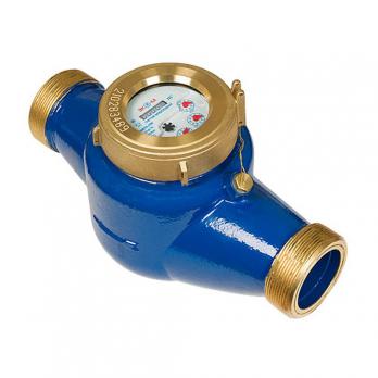 Счетчик для воды СХВ-50М мокроходный С ГЛИЦЕРИНОМ (монтаж. длина 300мм, с монт.комп.) ЭКОМЕРА