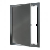 Люк ревизионный пластиковый нажимной  172*222 с  фланцем 150*200 L1520N Gray EVECS