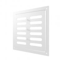 Решетка вент. 200*200 2020MER White окрашенная  сталь,  регулируемая ERA