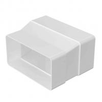 Соединитель 60х120/55х110 эксц плоский/плоский 612РП511П ERA