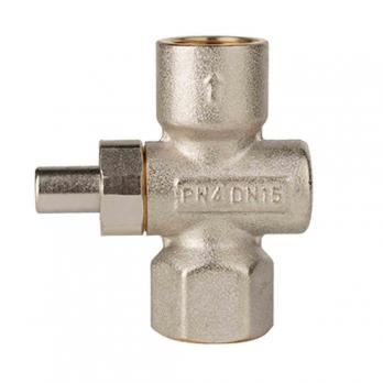 Кран кнопочный 1/2'' ВР для манометров ЭКОМЕРА