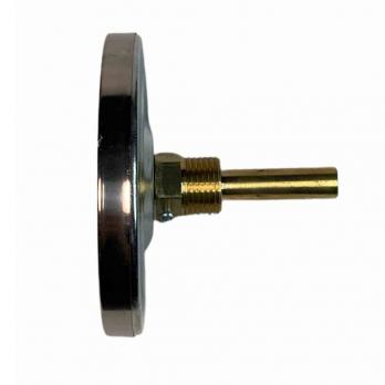 Термометр 100х1/2'' 120С БТ-1-100 шток 60мм (осевое подкл.,корпус алюминий) ЭКОМЕРА