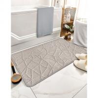 Набор ковриков д/ванной  Shahintex PP 60*100+60*50 перламутр (01)