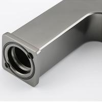 Смеситель для раковины 35к G1017-9 GAPPO литой, п/гайку, ОРУЖЕЙНАЯ СТАЛЬ