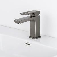 Смеситель для раковины 35к G1017-9 GAPPO литой, п/гайку, ОРУЖЕЙНАЯ СТАЛЬ