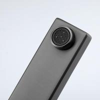 Смеситель для раковины 35к G1017-92 GAPPO литой, высокий, п/гайку, ОРУЖЕЙНАЯ СТАЛЬ