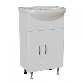 Тумба д/ванной "ЭТАЛОН-50" под рак.Уют-50 (ROSA) (ПВХ)