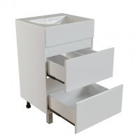 Тумба д/ванной "БРИКС-50" 2 ящ. под раковину "Breeze 50" меб. (Sanita Luxe) (ПВХ)(разбор)