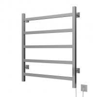 Полотенцесушитель MIXLINE FAVORITE  60х50 (таймер, 302 Вт, 5 перекладин) электрический МАТОВЫЙ ХРОМ