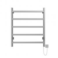 Полотенцесушитель MIXLINE FAVORITE  60х50 (таймер, 302 Вт, 5 перекладин) электрический МАТОВЫЙ ХРОМ