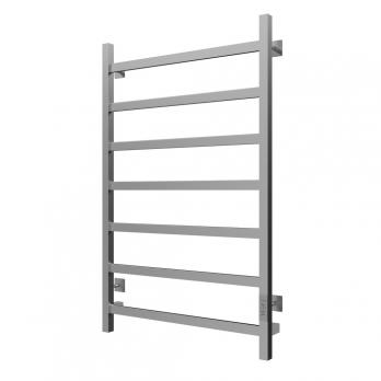 Полотенцесушитель MIXLINE FAVORITE  80х50 (таймер, 416 Вт, 7 перекладин) электрический МАТОВЫЙ ХРОМ