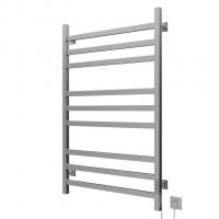Полотенцесушитель MIXLINE FAVORITE  80х50 г2 (таймер,499 Вт,9 перекладин) электрический МАТОВЫЙ ХРОМ