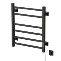 Полотенцесушитель MIXLINE FORTUNE  60х50 (таймер, 323 Вт, 6 перекладин) электрический ГРАФИТ