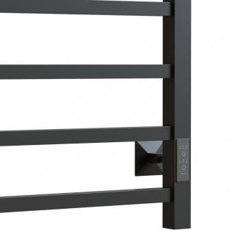 Полотенцесушитель MIXLINE FORTUNE  60х50 (таймер, 323 Вт, 6 перекладин) электрический ГРАФИТ