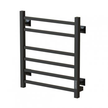 Полотенцесушитель MIXLINE FORTUNE  60х50 (таймер, 323 Вт, 6 перекладин) электрический ГРАФИТ