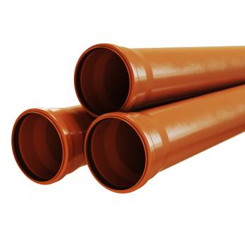 160 труба 1 м ПП EVER PLAST(толщ. стенки 4,9) наруж.