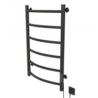 Полотенцесушитель MIXLINE CAPELLA  80х50 (таймер, 253 Вт, 6 перекладин) электрический ГРАФИТ