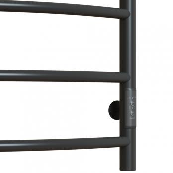 Полотенцесушитель MIXLINE CAPELLA  80х50 (таймер, 253 Вт, 6 перекладин) электрический ГРАФИТ