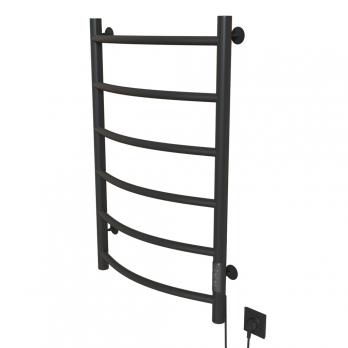 Полотенцесушитель MIXLINE CAPELLA  80х50 (таймер, 253 Вт, 6 перекладин) электрический ГРАФИТ