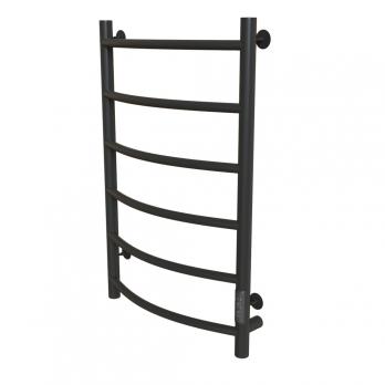 Полотенцесушитель MIXLINE CAPELLA  80х50 (таймер, 253 Вт, 6 перекладин) электрический ГРАФИТ