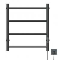 Полотенцесушитель MIXLINE VEGA  60х50 (таймер, 201 Вт, 4 перекладины) электрический ГРАФИТ