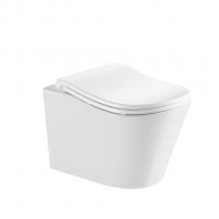 Унитаз подвесной анатомический WAVE SILUET Tornado3.0 сид. дюропласт, м/л, быстр, БЕЛЫЙ глянец (XL)