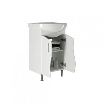 Тумба д/ванной "АНГАРА-50" под рак.Уют-50 (ROSA) (ПВХ)