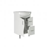 Тумба д/ванной "КЛАССИК-50" под рак.Уют-50 (ROSA) (ПВХ)