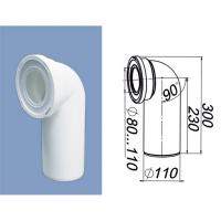 Труба фановая 110*90  Т110.90.00 Уклад