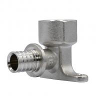 Уголок аксиальный 16 (2,2) х 1/2'' c внутренней резьбой с креплением VRT®