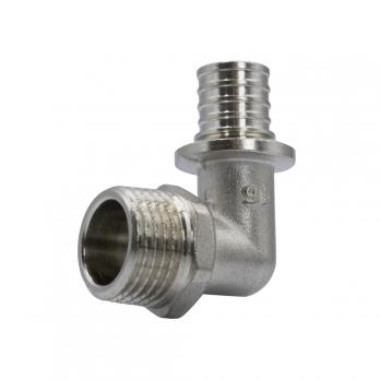 Уголок аксиальный 16 (2,2) х 1/2'' с наружной резьбой VRT®